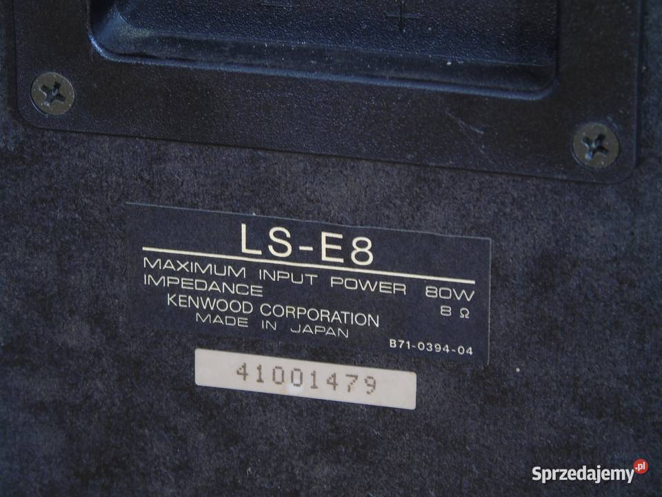 Monitory Kenwood LSE8 świetne kolumny stereo Jasło sprzedam