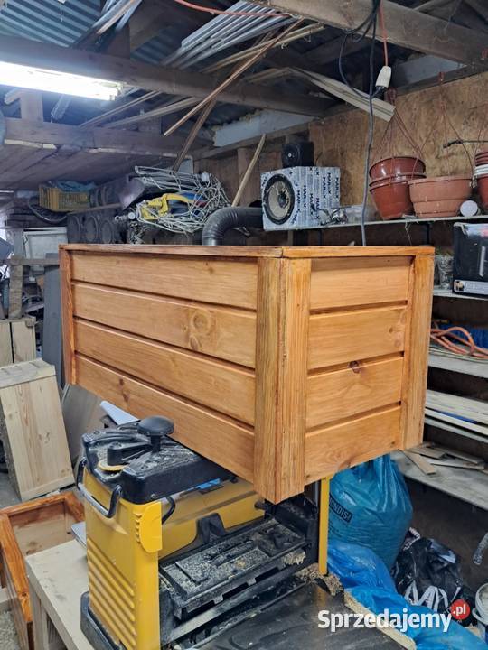 ogrodowe doniczki drewniane Płońsk