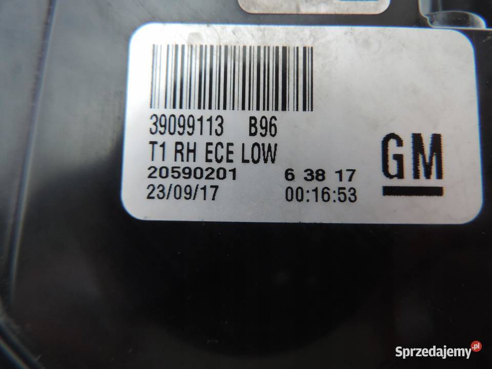 LAMPA TYŁ PRAWY LED OPEL INSIGNIA B II KOMBI kujawsko-pomorskie