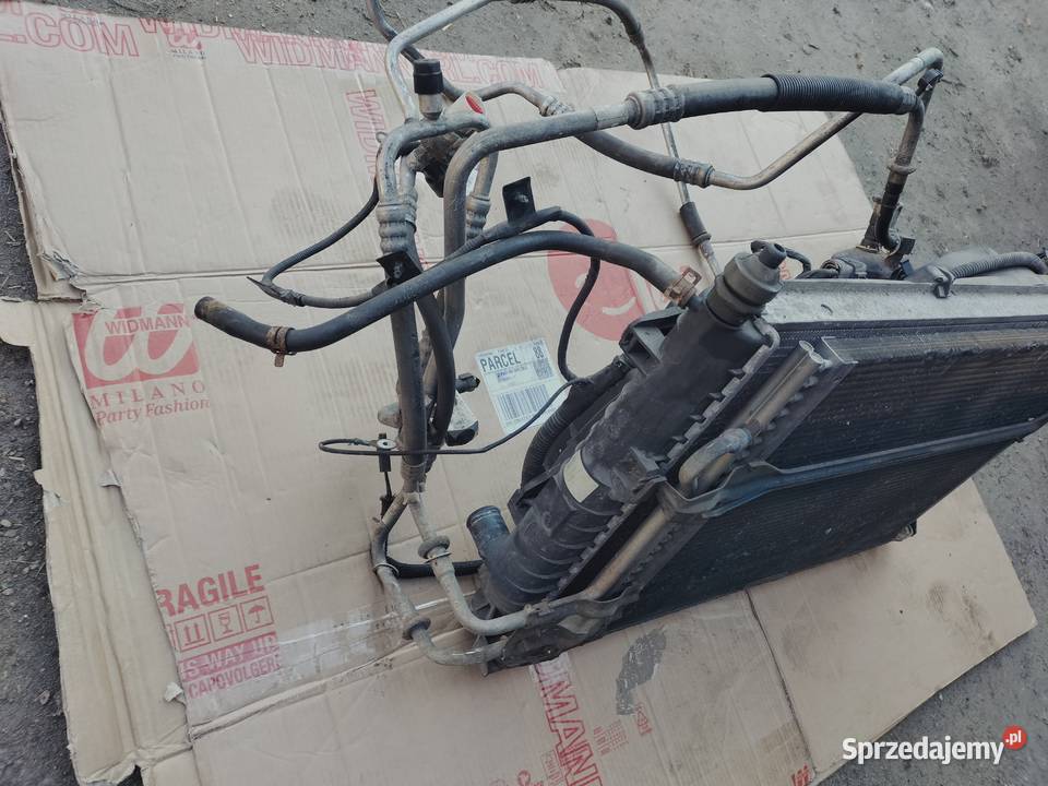 CHŁODNICA WODY KLIMATYZACJI WENTYLATOR ford Kamień-Kolonia