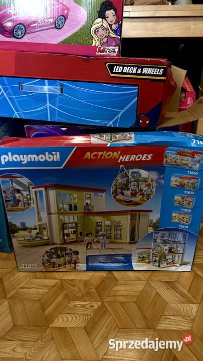 Playmobil Action Heroes Modern Hospital Edukacyjne łódzkie sprzedam