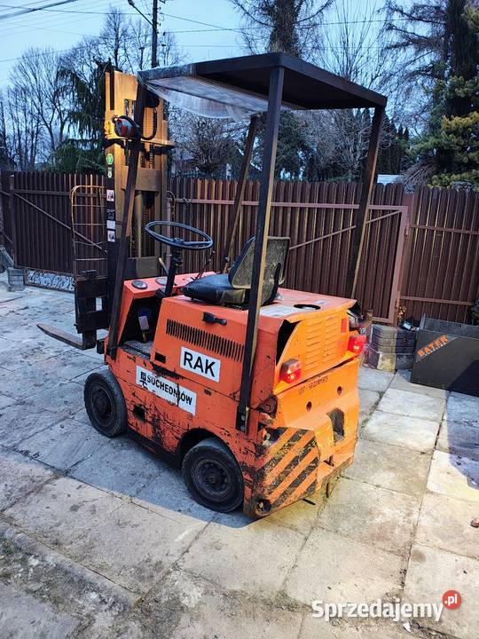 Wózek widłowy rak 7b silnik c 330 wysoki maszt Rzeszów sprzedam