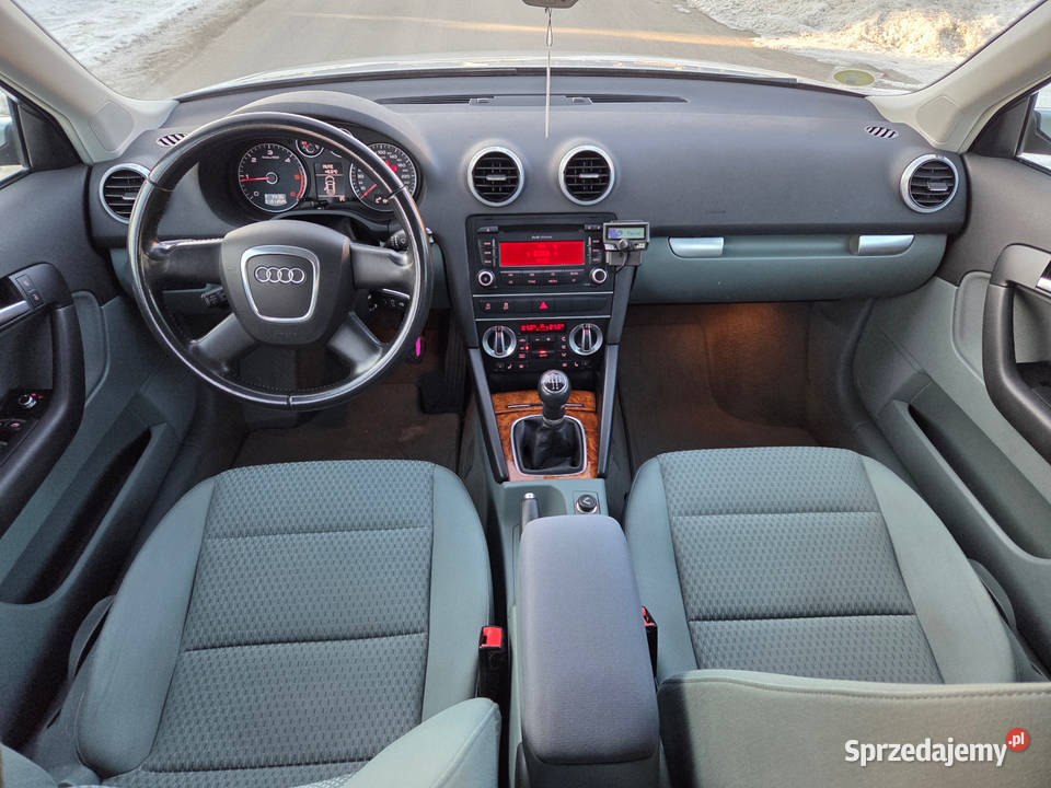 AUDI A3 LIFT LED Klima Podgrz Fotele Serwis Alu 184000km A3 Zamość