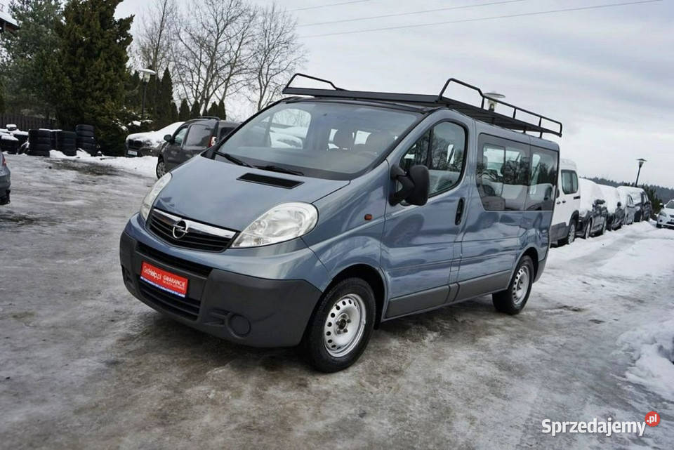 Opel Vivaro 25CDTI Klima 9 osób NAVI 145 Samochody dostawcze Płock sprzedam