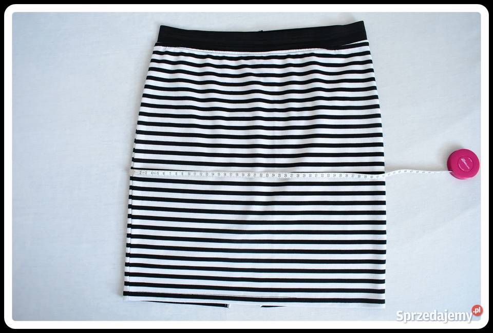 Spódnica w paski na gumce SINSAY 40 L