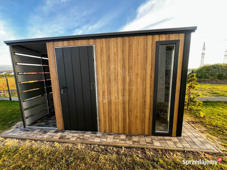Schowek Domek ogrodowy 3x25m wiata drewnopodobny lubelskie Zamość