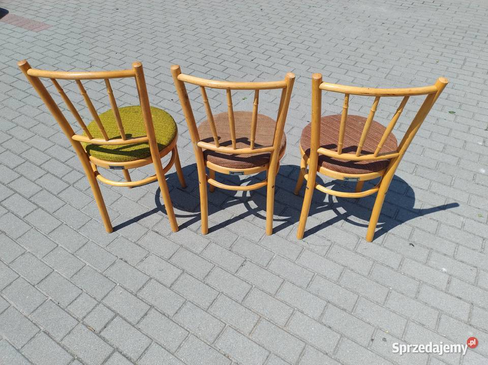 Krzesło PRL Thonet Fameg Radomsko lata 60 Urząd