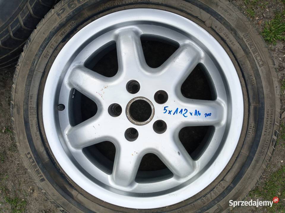 Koło alufelga 16 5x112 audi skoda VW seat Średnica 16" Górno-Parcele