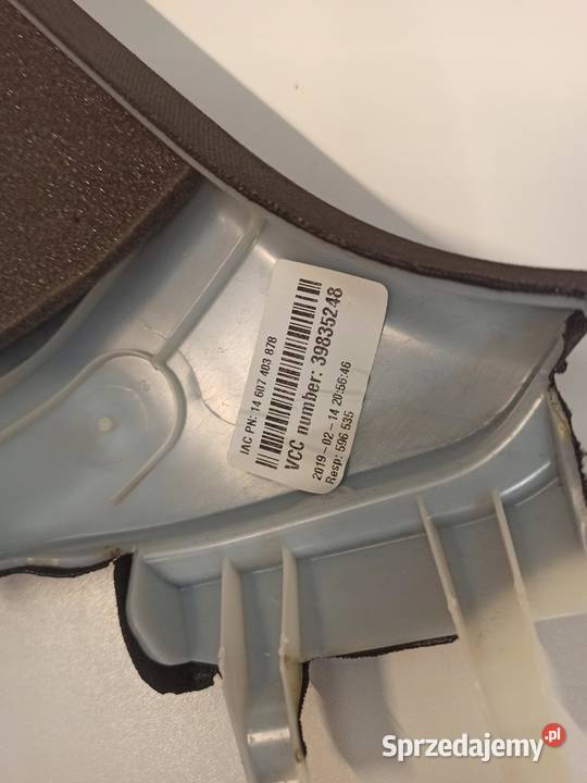 VOLVO V90 OSŁONA POSZYCIE SŁUPKA LEWA 31389592 osobowe