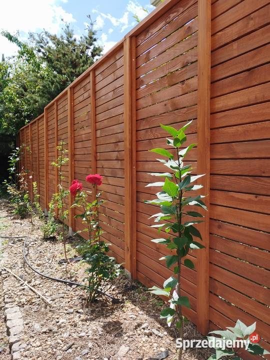 Panel ogrodzeniowy lamelowy pionowy przęsło Kalety