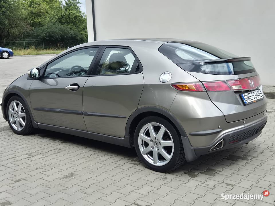 Honda Civic UFO VIII 18 automat 06 r skóra xenon asystent parkowania Motoryzacja Gdynia