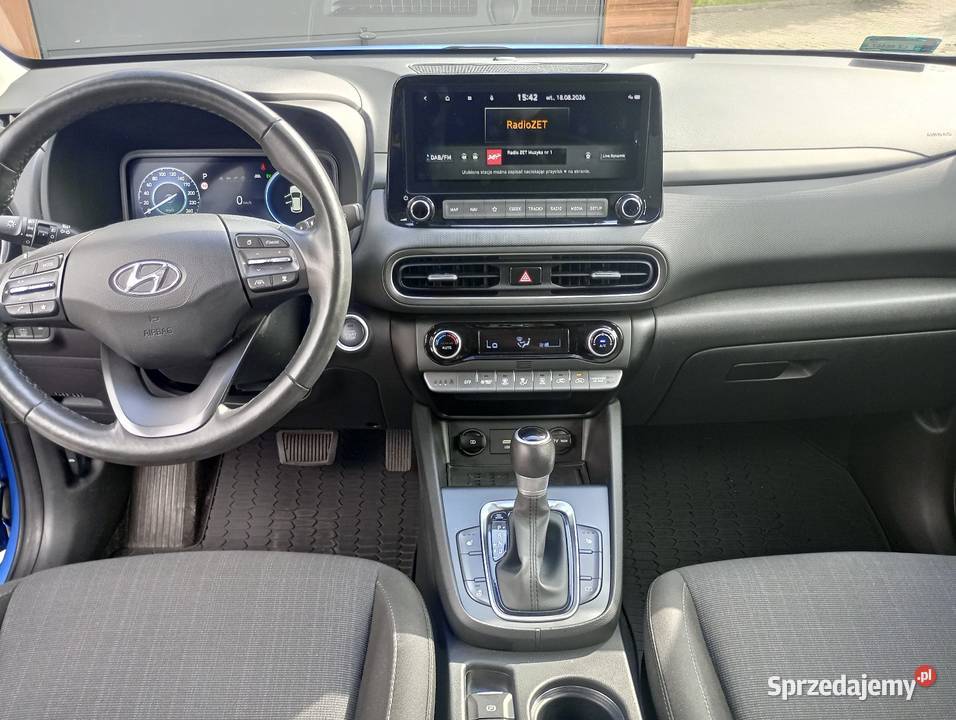 Hyundai Kona 2022 16hybryda gwarancja fabryczna wspomaganie kierownicy Kona podkarpackie Rzeszów