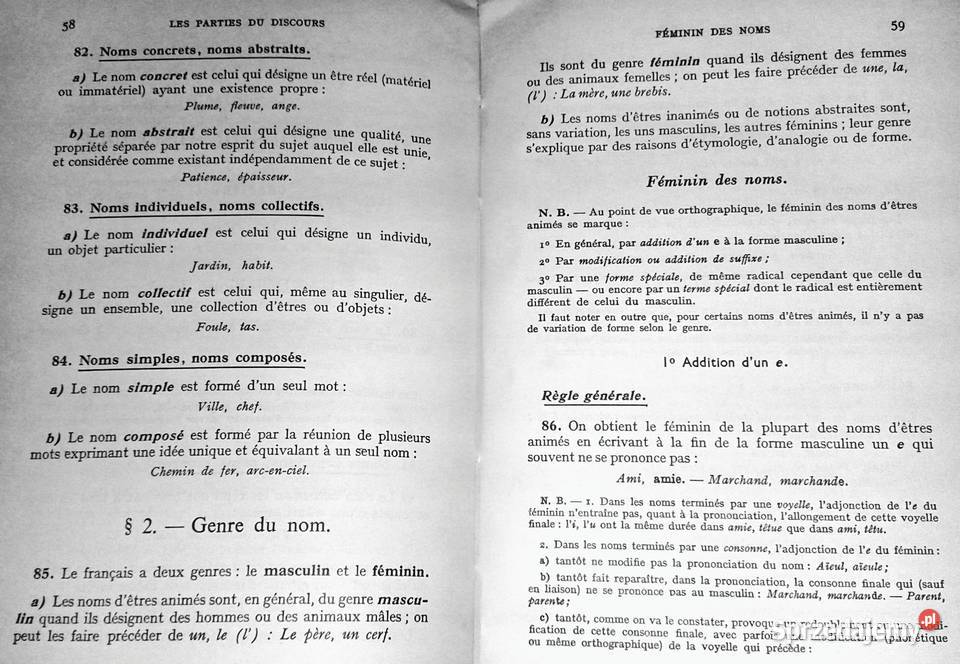 Precis de grammaire francaise Maurice Grevisse Chełm