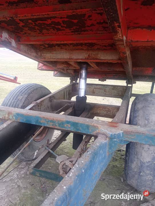 Przyczepa skorupa 8ton Przyczepy rolnicze Pamiętowo sprzedam