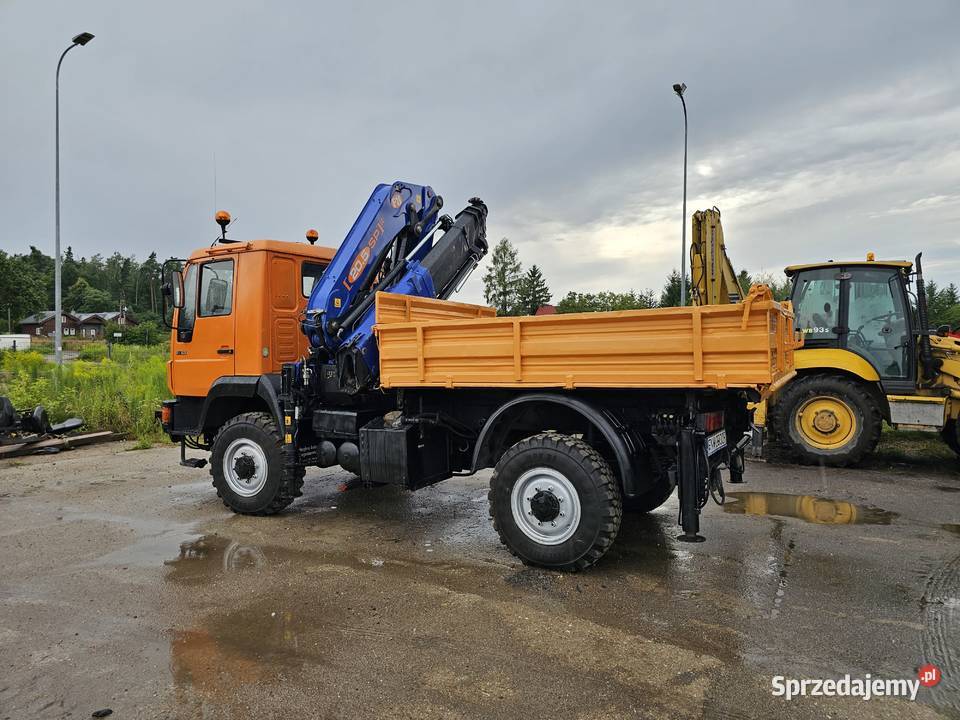 MAN L22 8 153 OFF ROAD duży HDS terenowy diesel Lubin
