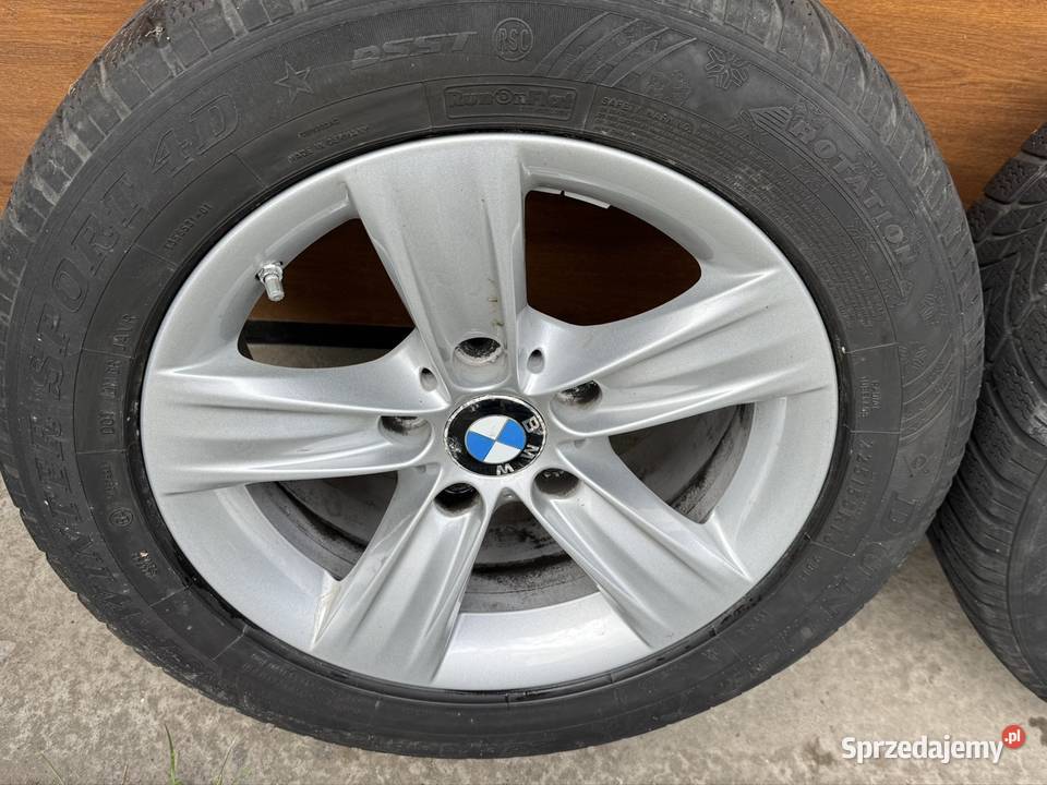 Alufelgi 16 BMW 22555R16 opona zima DOT 3415 Wiązownica Duża
