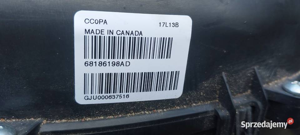 Nagrzewnica DODGE DURANGO 2018 r 68186198AD zachodniopomorskie Szczecin
