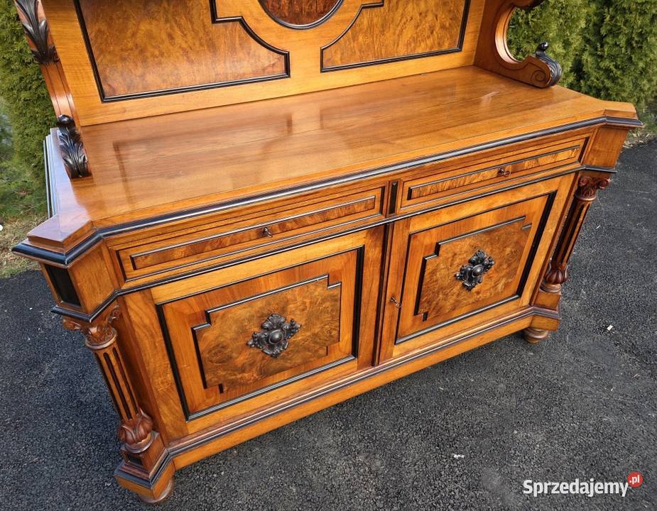 Bufet eklektyczny z monumentalną nadstawką 9285 Szczecin sprzedam