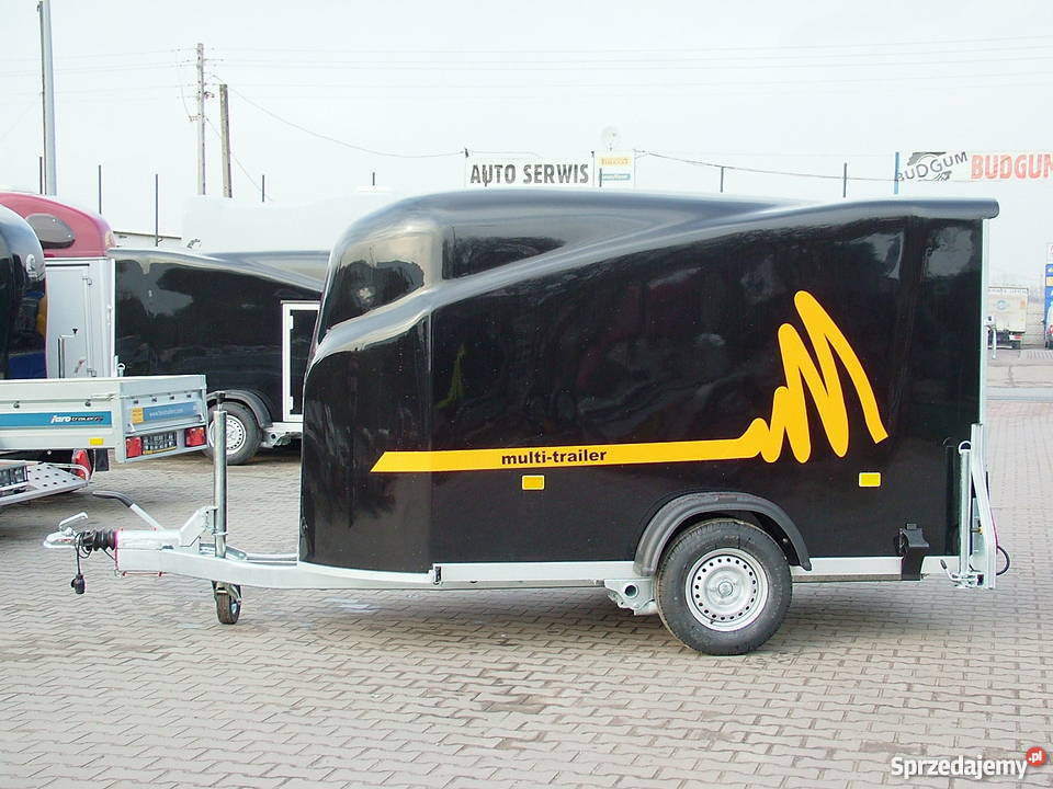 Przyczepa zabudowana poliestrowa Multi Trailer mazowieckie Warszawa