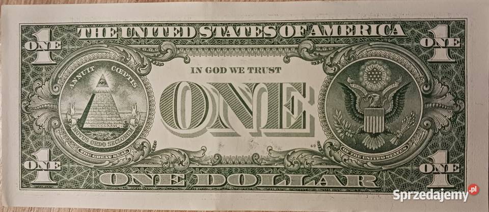 1 Dolar USA 2017 r G Washington men B York wielkopolskie Konin