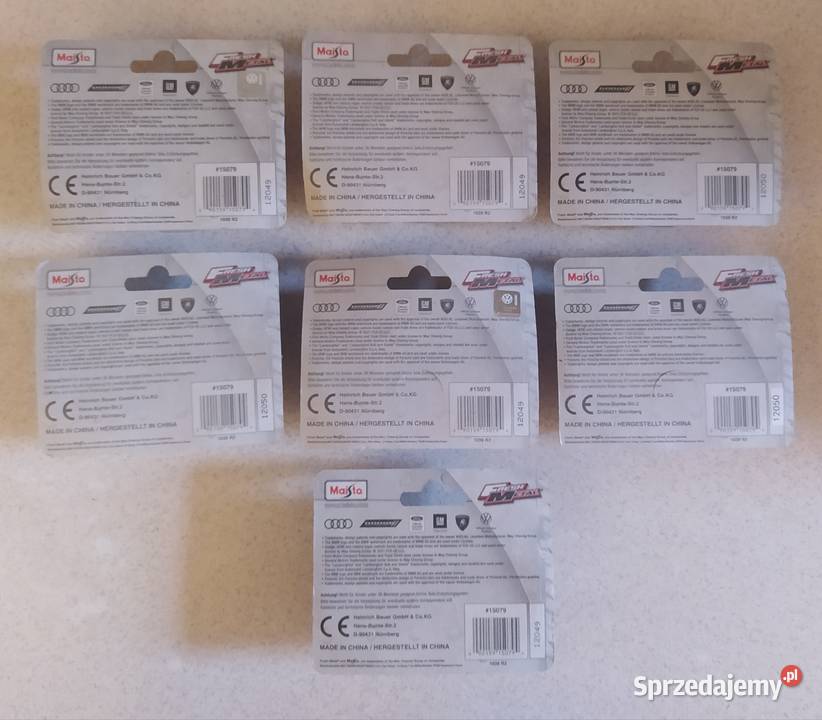 Modele kolekcjonerskie Maisto Modelarstwo pomorskie Gdańsk