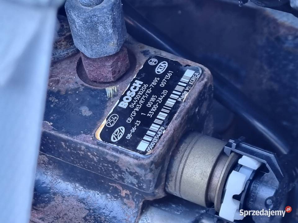 SILNIK KOMPLET Hyundai Matrix 15 CRDI pali 130 Rudka