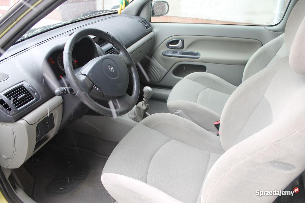 Renault Clio 2004 15dci bogato wyposażony wspomaganie kierownicy Zbąszyń