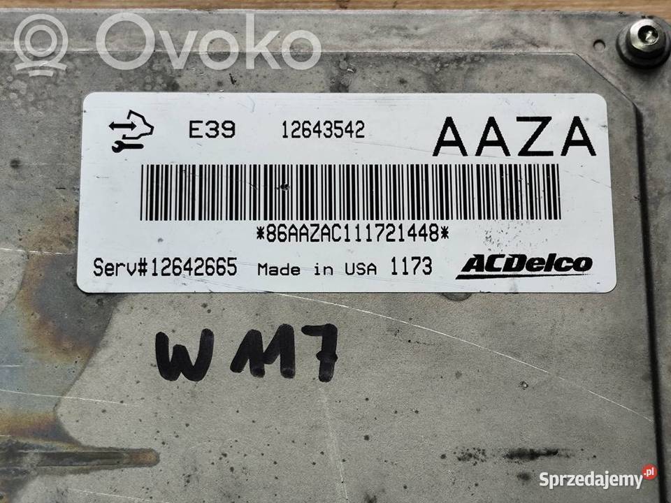 Opel Insignia A 20 TURBO STEROWNIK KOMPUTER osobowe