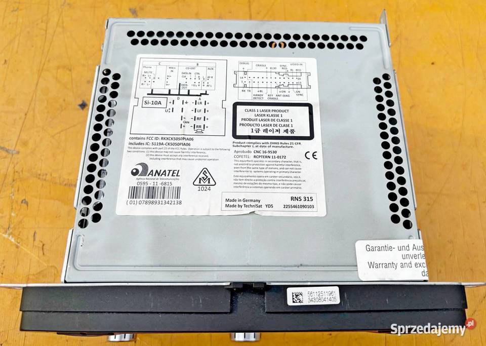 VW PASSAT B7 TIGUAN PANEL RADIOODTWARZACZ osobowe