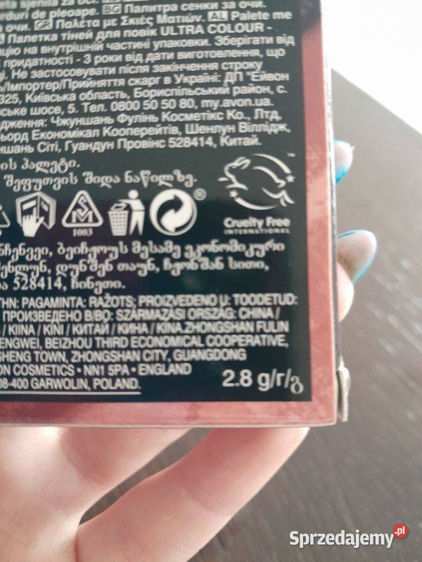 Paleta cieni do powiek Avon Ultra Colour Bronze Siewierz