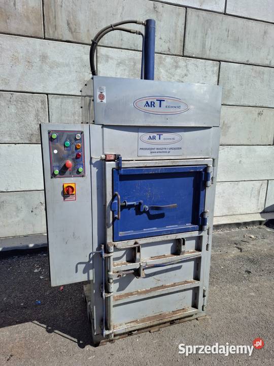 Belownica prasa do folii kartonów makulatury łódzkie Drzewica