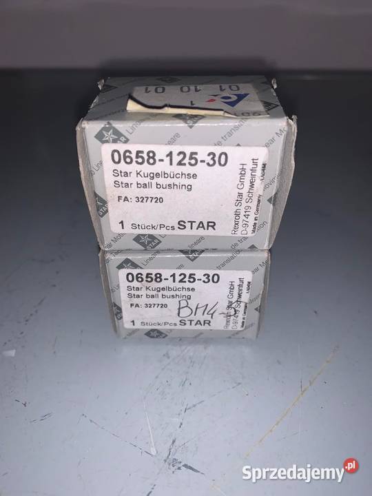 Łożysko Liniowe STAR 065812530 LINEAR BUSHING sprzedam