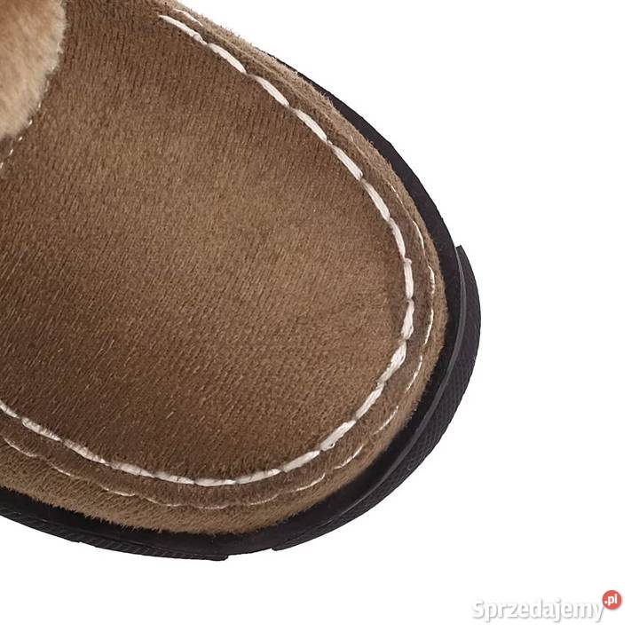 Kozaki wiązane 4 kolory ocieplane wygodne 3443