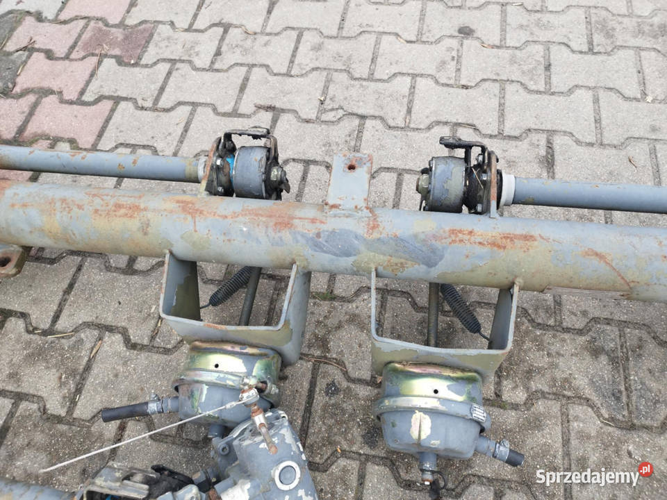 Osie BPW na bębnach nowe Typ ZS60 Strzyżew