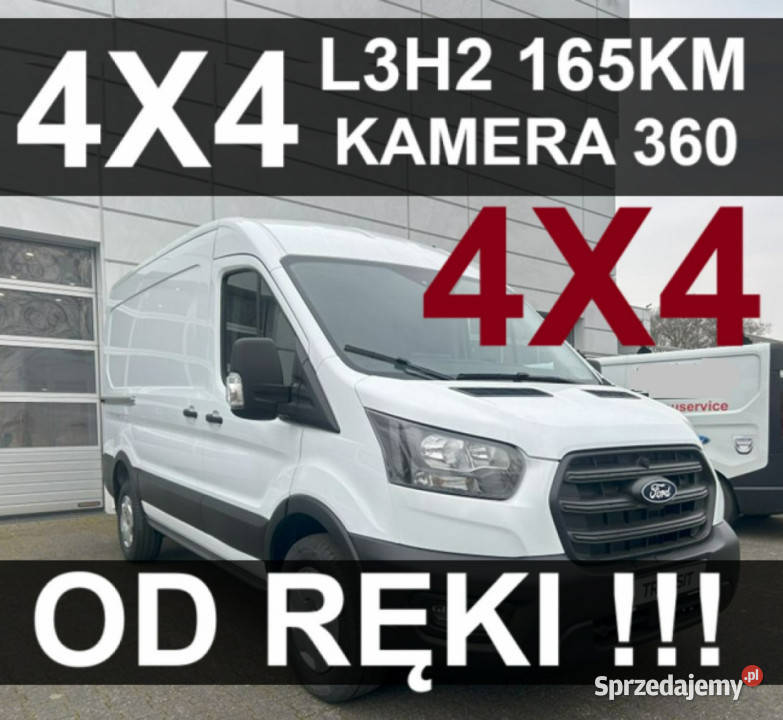 Ford Transit 4X4 165 Hak Kamera 360 Napęd 4x4 zachodniopomorskie Szczecinek