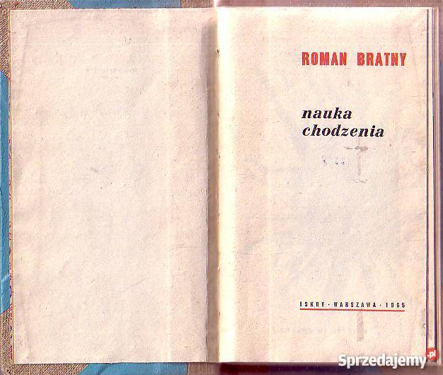 8750 NAUKA CHODZENIA ROMAN BRATNY Czyrna