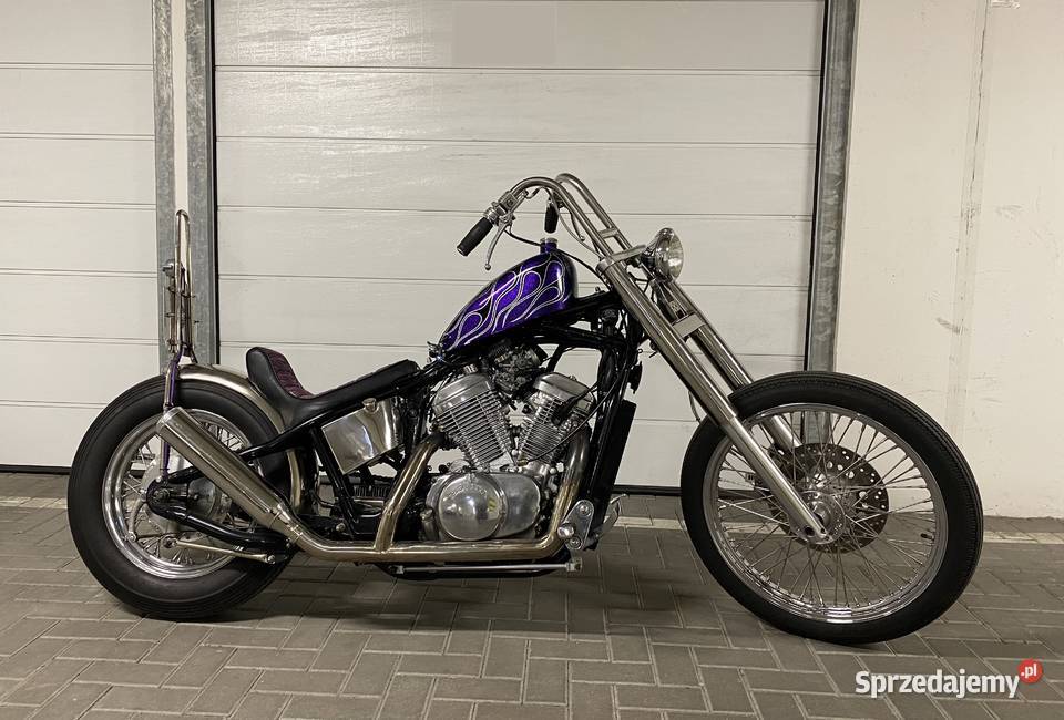 Custom Harley VT 600 Honda Shadow Chopper Low
