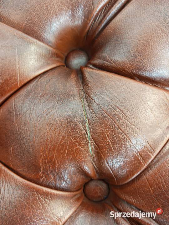 Dwa fotele chesterfield Sandomierz