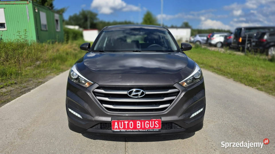 Hyundai Tucson ledy mały przebieg super stan III światła LED Samochody osobowe Lębork