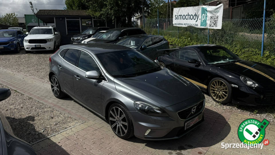 Volvo V40 20d4 190 Rdesign ledy bi xenon skóry elektrochrom. lusterko wst. V40 pomorskie