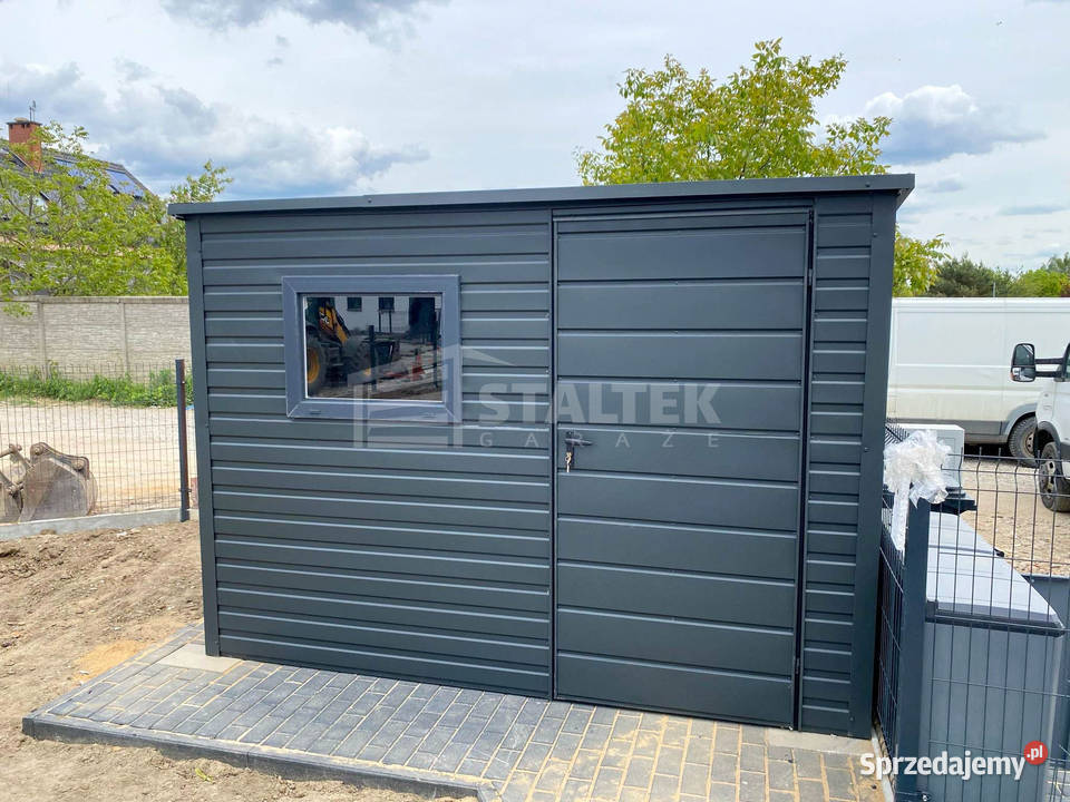 Schowek Domek Ogrodowy 25x2m Drzwi okno dach Sieradz sprzedam