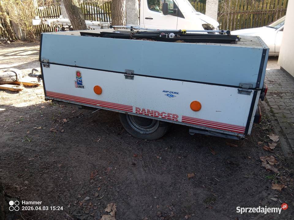 Przyczepa Kempingowa Rozkładana mazowieckie Warszawa
