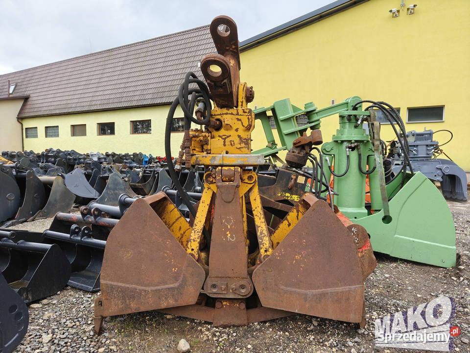 Czerpak hydrauliczny łyżka chwytak rotator