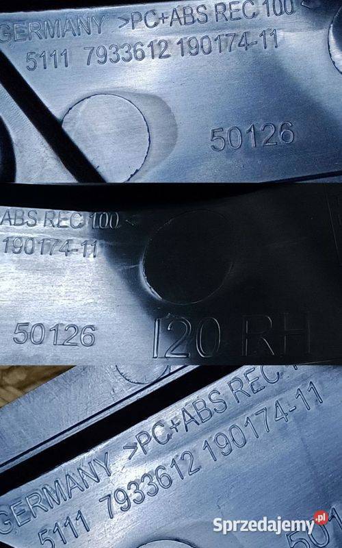 BMW iX I20 ŚLIZG MOCOWANIE WSPORNIK GÓRNY Pleszew