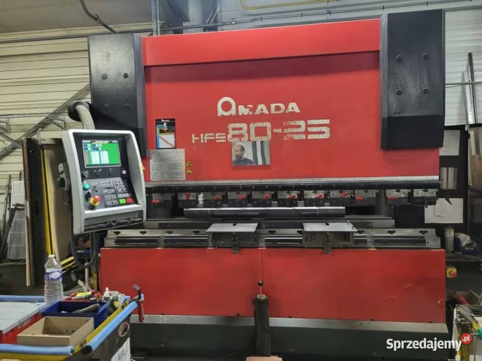 Amada 2008 prasa krawędziowa CNC 8025 8 osi stan dolnośląskie Wrocław