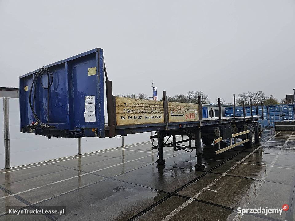 Atm PLATEAU steering axle platforma 2005 Przyczepy i naczepy