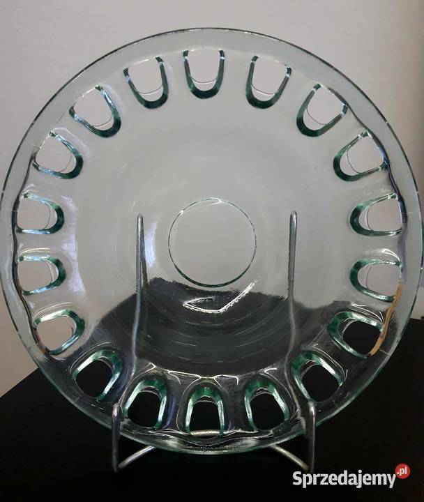 patera szklana z recyklingu Łódź
