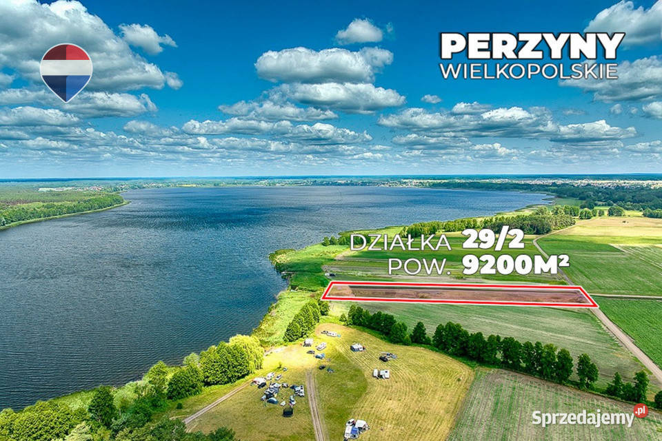 Działka inwestycyjna Jeziorem Zbąszyńskim Perzyny sprzedam