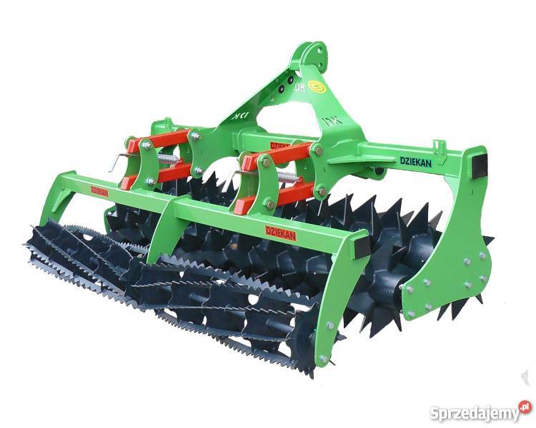 Wał podwójny zębaty falisty LEW mulczujący z Słupia