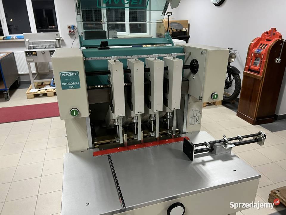 Wiertarka do papieru Nagel Citoborma 490 Radom